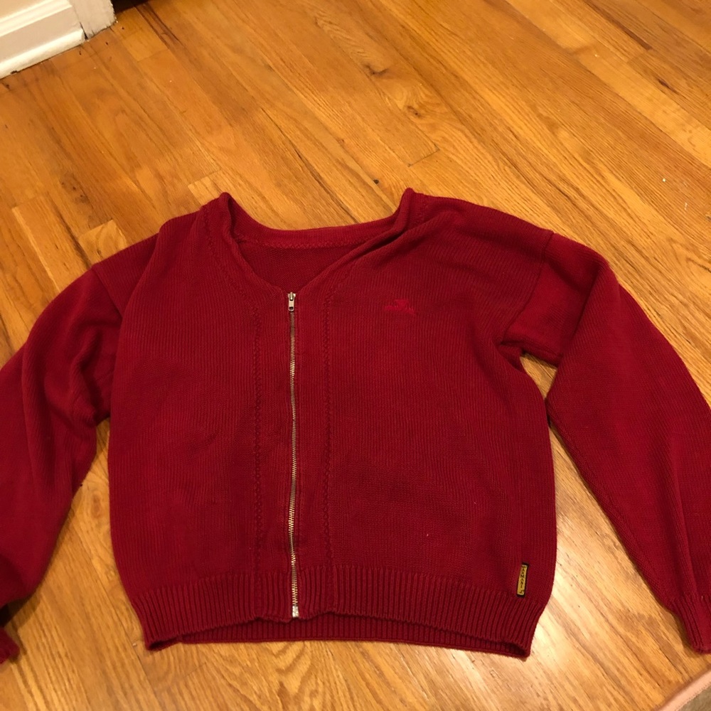 Oversized Knit Cardigan Sweater